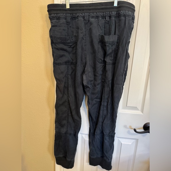 Anthropologie Dark Blue Track Pants - Picture 2 of 2